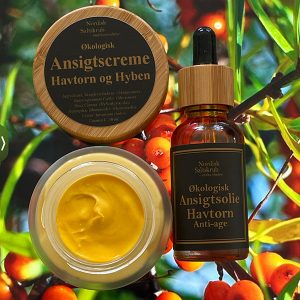 Ansigtspakke Havtorn, Ansigtscreme og ansigtsolie